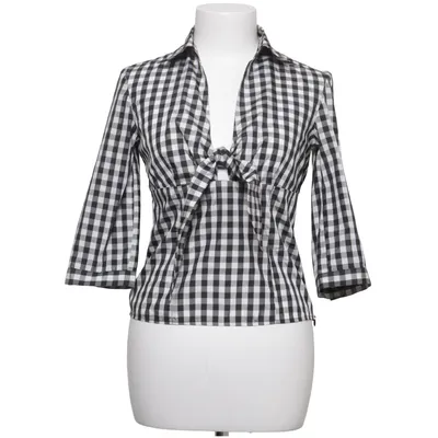 Wrap blouse (Black, White) from Apart