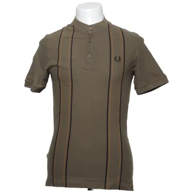 Pikétröja (Grön) från Fred Perry Bomull, Elastan