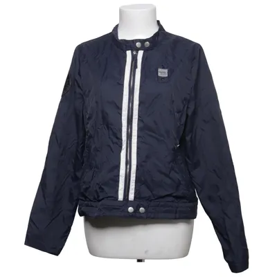 Veste (Bleu) de Graphite Raw Coton, Polyamide