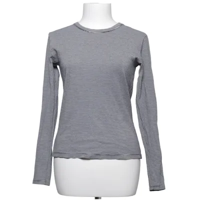 Langærmet t-shirt (Sort, Hvid) fra Petit Bateau Bomuld