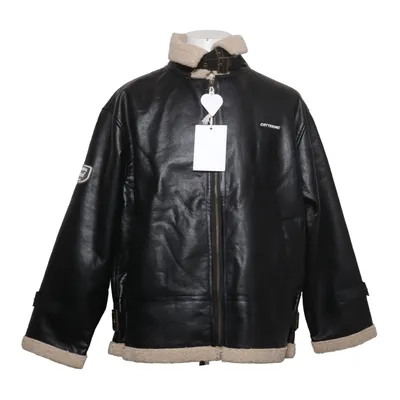 Veste en peau de mouton retournée (Noir, Beige) de Caterpillar