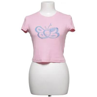 T-shirt (Pink, Blau) von Planet NUSA Elasthan, Bio-Baumwolle