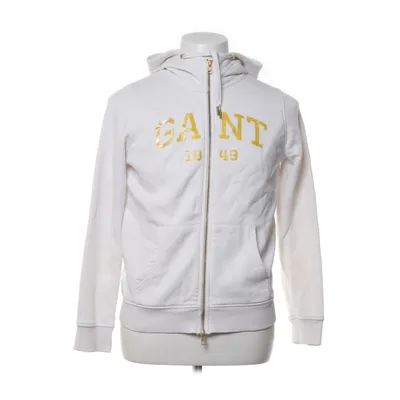 Hættetrøje (Hvid) fra GANT Bomuld, Polyester