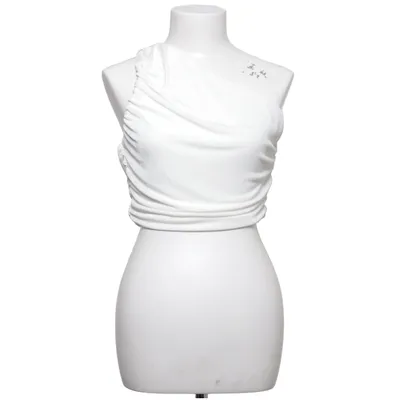 Top (White) from Sollinarry Elastane, Polyester