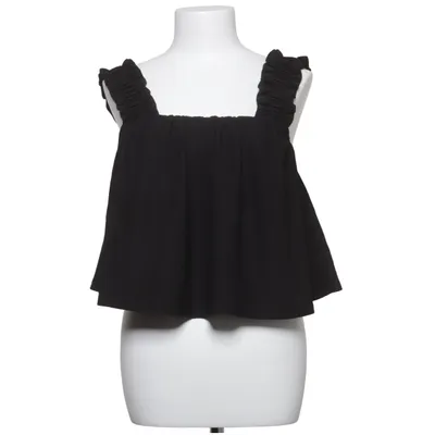 Crop top (Svart) från H&M Trend Polyester, Elastan