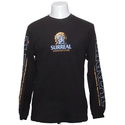 Langærmet t-shirt (Sort) fra Vailent Bomuld