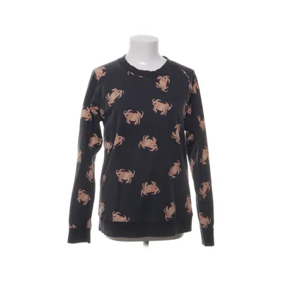 Collegetröja (Svart, Flerfärgad) från Emma och Malena Bomull, Elastan