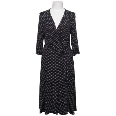 Wickelkleid (Blau, Weiß) von Jumperfabriken Elasthan, Viskose
