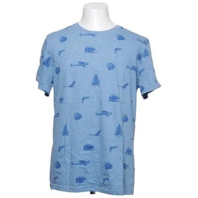 T-shirt (Blå, Flerfarvet) fra Dedicated Økologisk bomuld