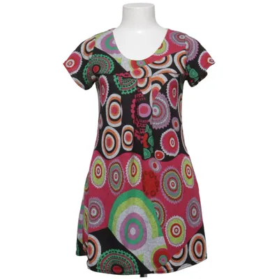 Jurk (Roze, Zwart, Meerkleurig) van Happi Elastaan, Polyester