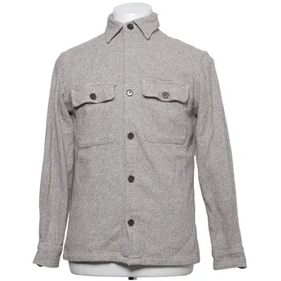 Skjortejakke (Brun, Hvid) fra Premium by Jack & Jones Økologisk bomuld