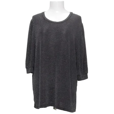 Top (Gray) from JYOTHI Elastane, Metallic fiber, Polyester