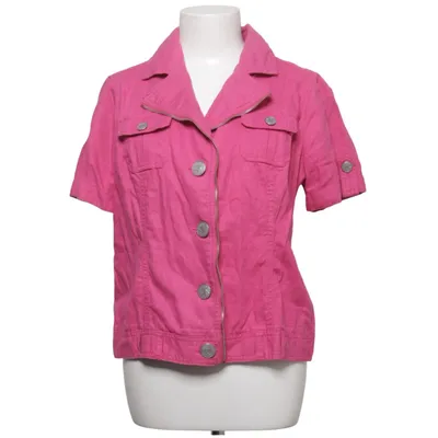 Korte mouwen shirt (Roze) van Ginalaura Katoen, Linnen