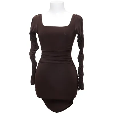 Jurk (Bruin) van Femme Luxe Elastaan, Polyester