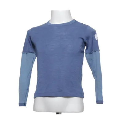 Long sleeve T-shirt (Blue) from Janus Merino wool, Polyamide
