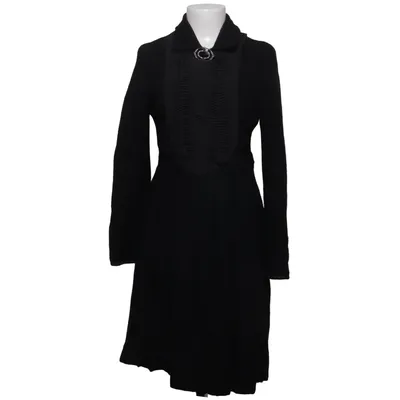 Coat (Black) from Noa Noa Acetate, Cotton, Silk, Wool
