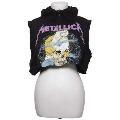 Korte mouwen capuchon sweater (Zwart, Meerkleurig) van Metallica