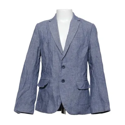 Blazer (Blå, Grå) fra L.O.G.G by H&M Bomuld, Polyester