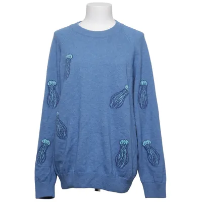 Pull-over (Bleu, Multicolore) de A Public Announcement Cachemire