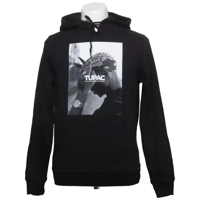 Sweat à capuche (Noir) de Mister Tee Coton, Polyester
