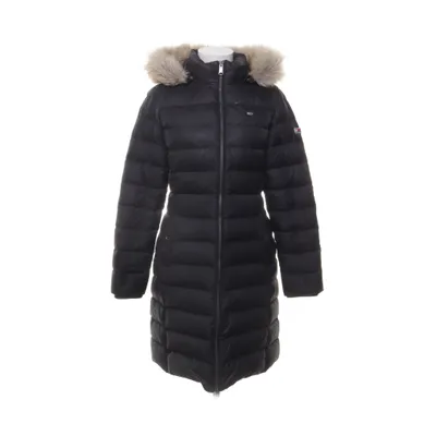 Dunkappa (Svart) från Tommy Hilfiger Jeans Dun, Fjädrar, Polyester