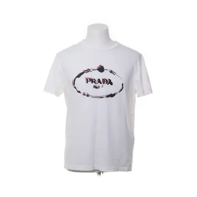 T-shirt (White, Multicolored) from Prada Cotton