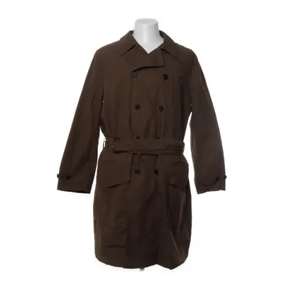 Trench coat (Brown) from Paul Smith Cotton, Polyamide, Polyester, Viscose, Wool