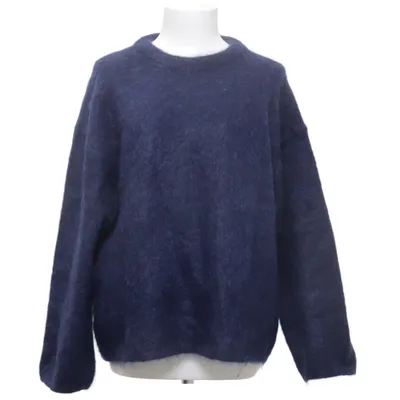 Trui (Blauw) van H&M Edition Elastaan, Mohair, Polyamide, Wol