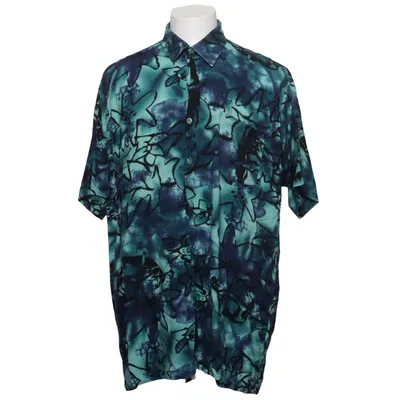 Short sleeve shirt (Blue, Green, Multicolored) from Giani Feroti Viscose