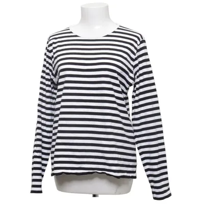 Långärmad t-shirt (Svart, Vit) från Marimekko Bomull