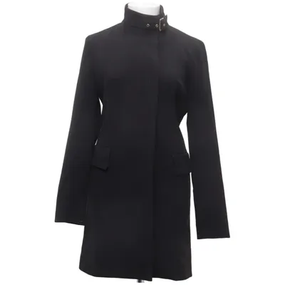 Frakke (Sort) fra Vera & Lucy Elastan, Polyester, Viscose