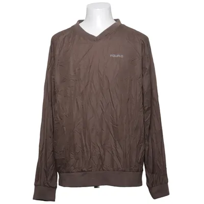 Collegetröja (Brun) från Four D Polyamid, Polyester