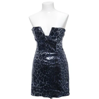 Cocktailkjole (Sort, Blå) fra Zara Elastan, Polyester