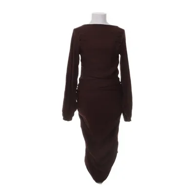 Långklänning (Brun) från Gestuz Elastan, Viskos