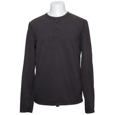 Henley shirt (Grijs) van Superdry Katoen