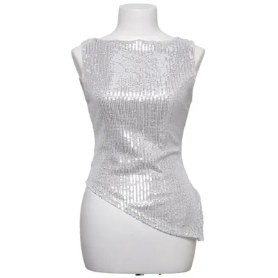 Top (Silver) from ASOS Design Elastane, Polyester