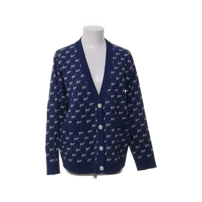 Cardigan (Blauw, Wit) van Baum Und Pferdgarten Metallvezel, Polyamide, Polyester, Viscose