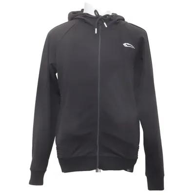 Hoodie (Black) from Gorilla Wear Cotton, Elastane, Polyester