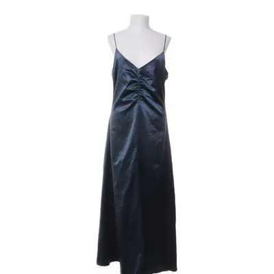 Avondjurk (Blauw) van Samsøe & Samsøe Acetaat, Polyester