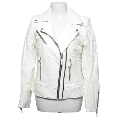 Bikerjacka (Vit) från Livelo Polyester, Polyuretan, Viskos