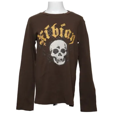 Långärmad t-shirt (Brun) från H&M Young Bomull