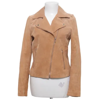 Biker jacket (Brown) from Livelo Polyester