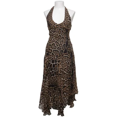 Robe dos-nu (Marron, Noir, Beige) de Tiffi Polyester, Soie