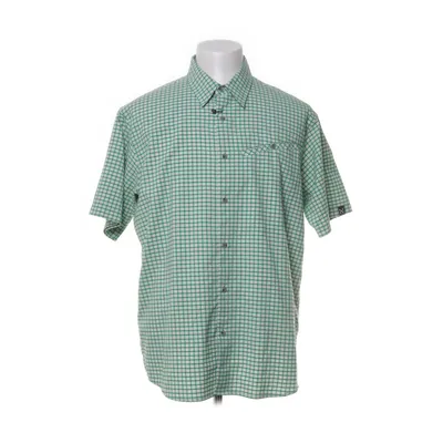 Kortärmad skjorta (Grön, Vit) från Haglöfs Polyamid, Återvunnen polyester