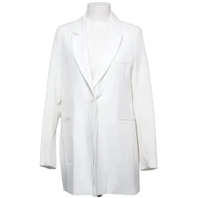 Blazer (Blanc) de Reken Maar Élasthane, Polyester