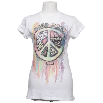 T-shirt (Blanc, Multicolore) de Hard Rock Cafe Coton