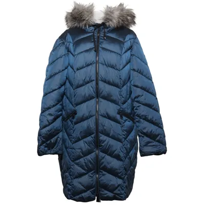 Winter coat (Blue) from Bonita Faux fur, Polyamide