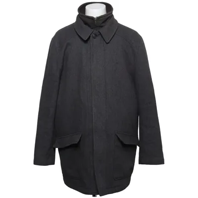 Frakke (Grå) fra Steel Akryl, Bomuld, Polyester, Uld