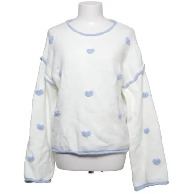 Trui (Wit, Blauw) van Kilky Acryl, Elastaan, Gerecycled polyester, Wol
