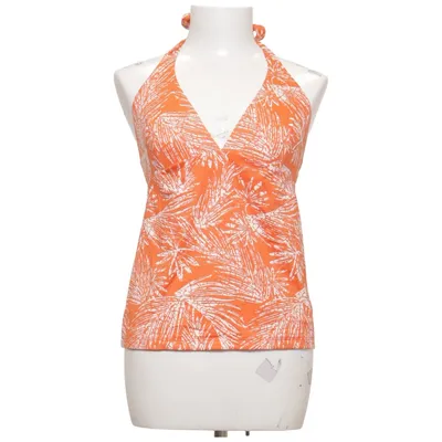 Haltertop (Oranje, Wit) van Twilfit Elastaan, Polyamide